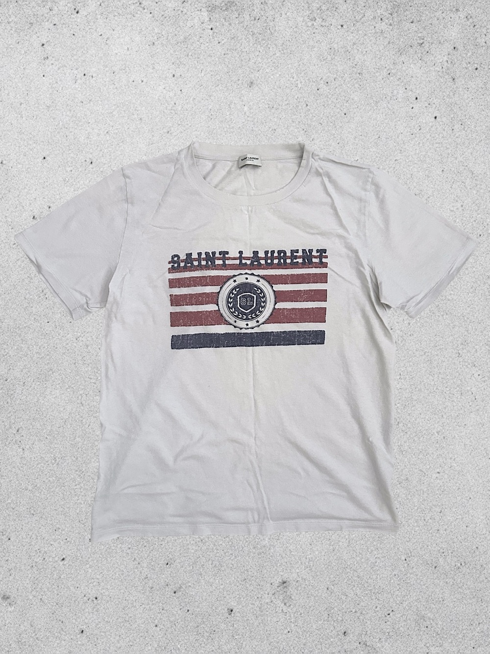 Saint Laurent Logo Tee